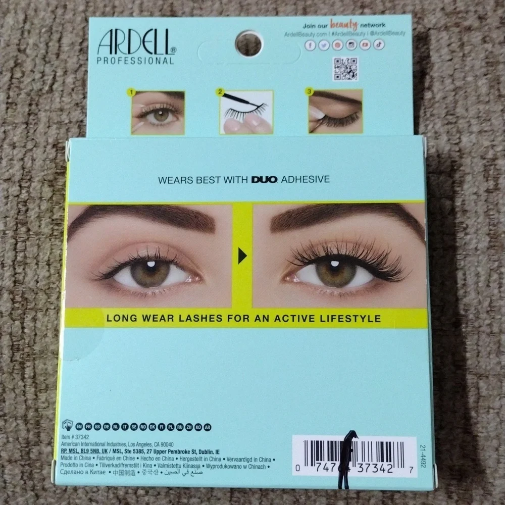 Ardell Professional Active Lash Gainz High Endurance Flexible Band 4 Pairs‎